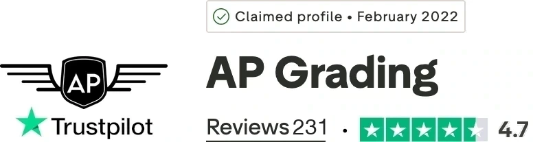 AP Grading auf Trustpilot bewertet: 4,7 von 5 Sternen aus 231 Bewertungen
